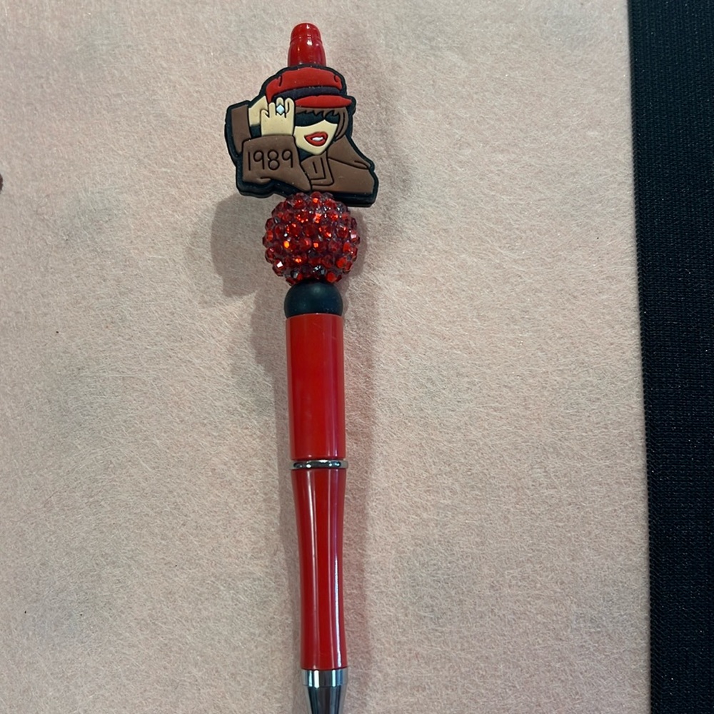 girl singer beaded pens sold separately